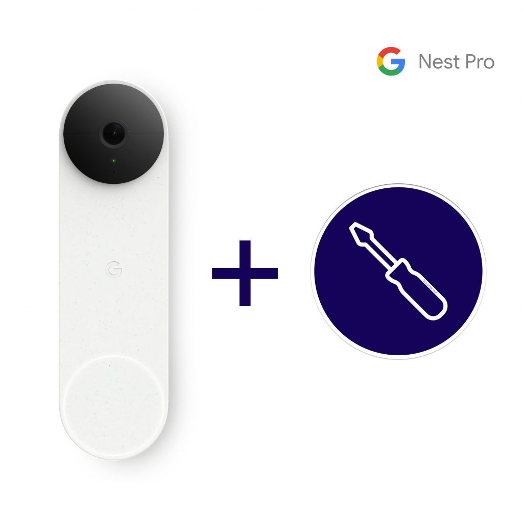 Google Nest Doorbell inclusief installatie Smartproof