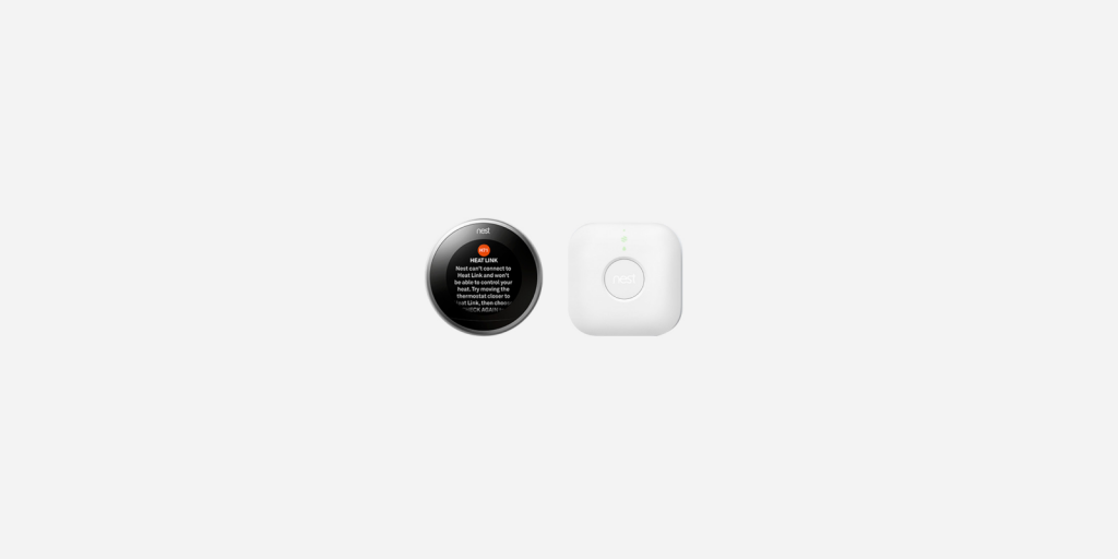 Google Nest thermostaat of Heat Link gaat niet aan